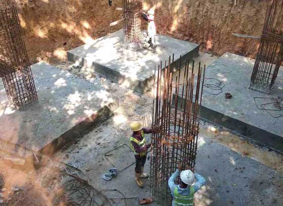 Tower Foundation Testing and Tower Installation
