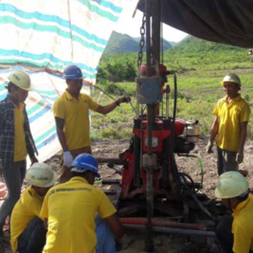 Soil Test in Factory Site Soil Test in Factory Site